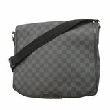 【6ib1412】ルイヴィトン ショルダーバッグ ダミエ・グラフィット ダニエルMM N58029 ブラック グレー【中古】メンズ