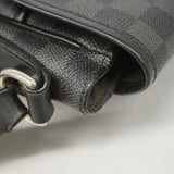 【6ib1413】ルイヴィトン ショルダーバッグ ダミエ・グラフィット ダニエルMM N58029 ブラック グレー【中古】メンズ