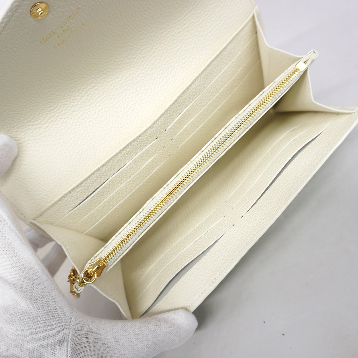 【6ib1415】ルイヴィトン 長財布 モノグラム・アンプラント ポルトフォイユサラ M2A359 ミンティ【中古】レディース