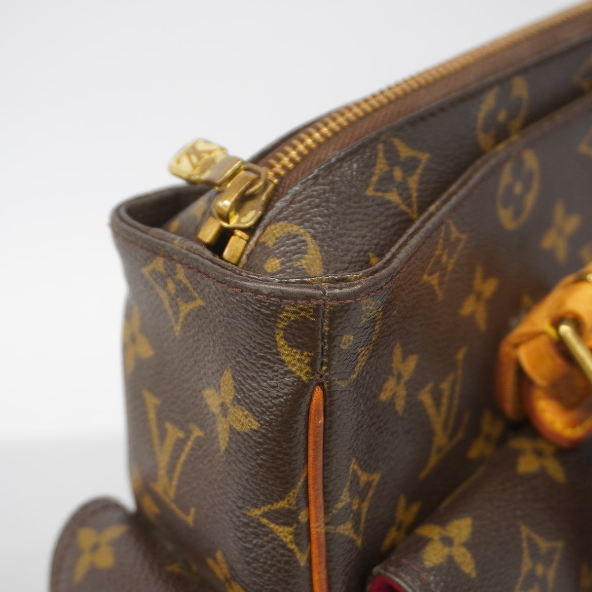 【6ib1421】ルイヴィトン トートバッグ モノグラム ミュルティプリシテ M51162 ブラウン【中古】レディース