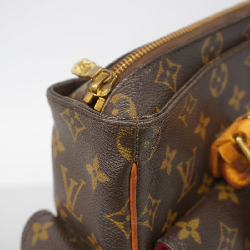 【6ib1421】ルイヴィトン トートバッグ モノグラム ミュルティプリシテ M51162 ブラウン【中古】レディース