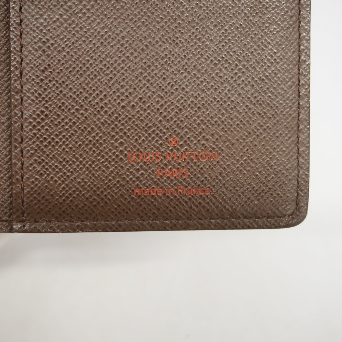 【6ib1424】ルイヴィトン 長財布 ダミエ ポルトフォイユブラザ N60017 エベヌ【中古】レディース