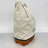 【6ib1439】エルメス ショルダーバッグ キャバリエ トワルアッシュ ホワイト オレンジ シルバー金具【中古】メンズ レディース ユニセックス