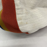 【6ib1439】エルメス ショルダーバッグ キャバリエ トワルアッシュ ホワイト オレンジ シルバー金具【中古】メンズ レディース ユニセックス