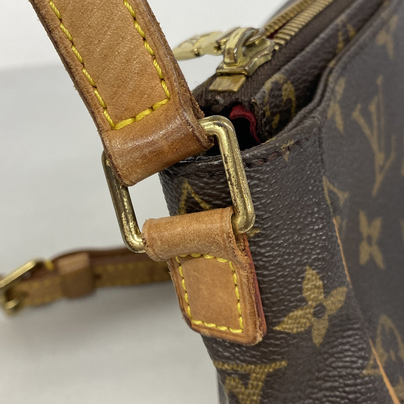 【6ib1444】ルイヴィトン ショルダーバッグ モノグラム ヴィバシテPM M51165 ブラウン【中古】レディース