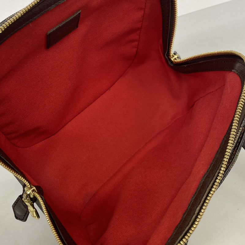 【6ib1447】ルイヴィトン ハンドバッグ ダミエ ベレムPM N51173 エベヌ【中古】レディース