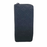 【6ib1450】ルイヴィトン 長財布 モノグラム・トリヨン ジッピーウォレットヴェルティカル M69047 ノワール【中古】メンズ