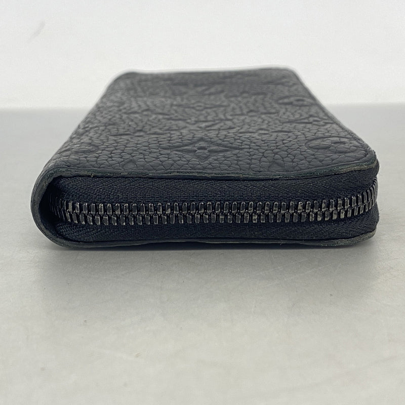 【6ib1450】ルイヴィトン 長財布 モノグラム・トリヨン ジッピーウォレットヴェルティカル M69047 ノワール【中古】メンズ