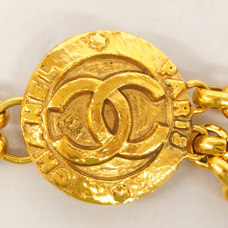 【6ib1458】シャネル ベルト チェーンベルト ゴールド ゴールド金具【中古】レディース