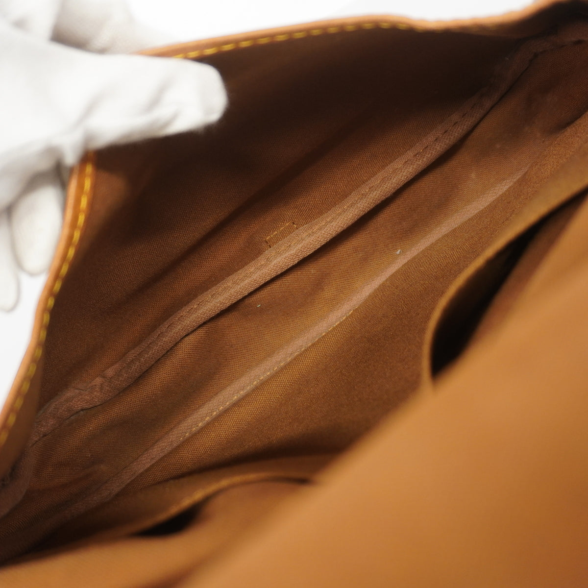 【6ib1468】ルイヴィトン ショルダーバッグ モノグラム ソミュール30 M42256 ブラウン【中古】レディース