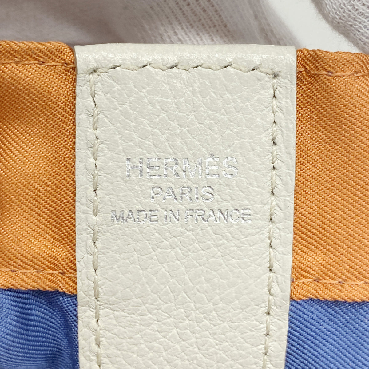 【6ib1480】エルメス ショルダーバッグ ソクワール22 シルク オレンジ シルバー金具 □O刻印【中古】レディース
