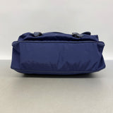 【6ib1481】グッチ ショルダーバッグ GGナイロン 510334 ナイロン ブルー シルバー金具【中古】メンズ