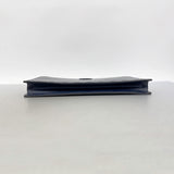 【6ib1482】グッチ ショルダーバッグ グッチシマ 429004 レザー ネイビー シルバー金具【中古】メンズ