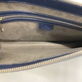 【6ib1482】グッチ ショルダーバッグ グッチシマ 429004 レザー ネイビー シルバー金具【中古】メンズ