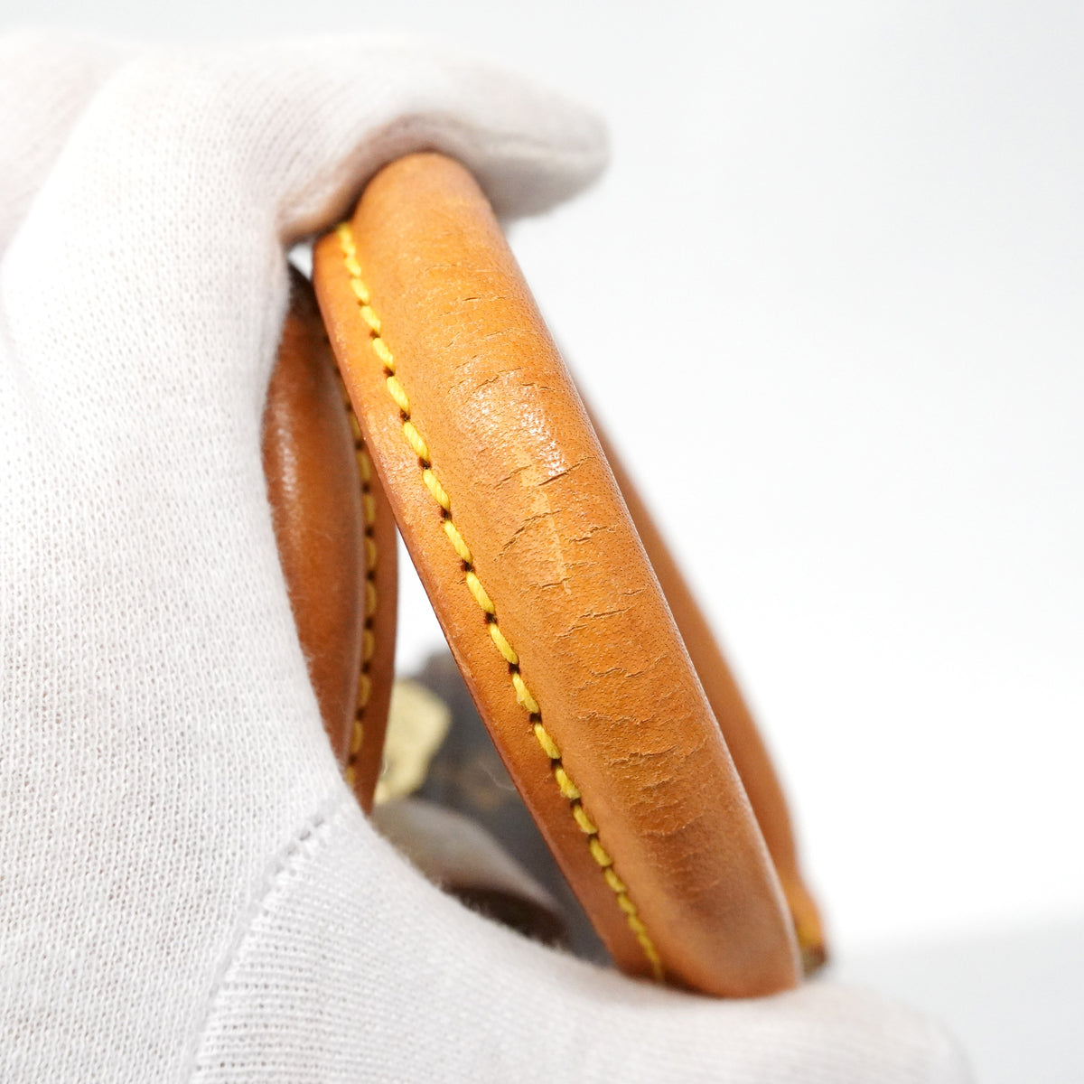 【6ib1485】ルイヴィトン ハンドバッグ モノグラム ドーヴィル M47270 ブラウン【中古】レディース