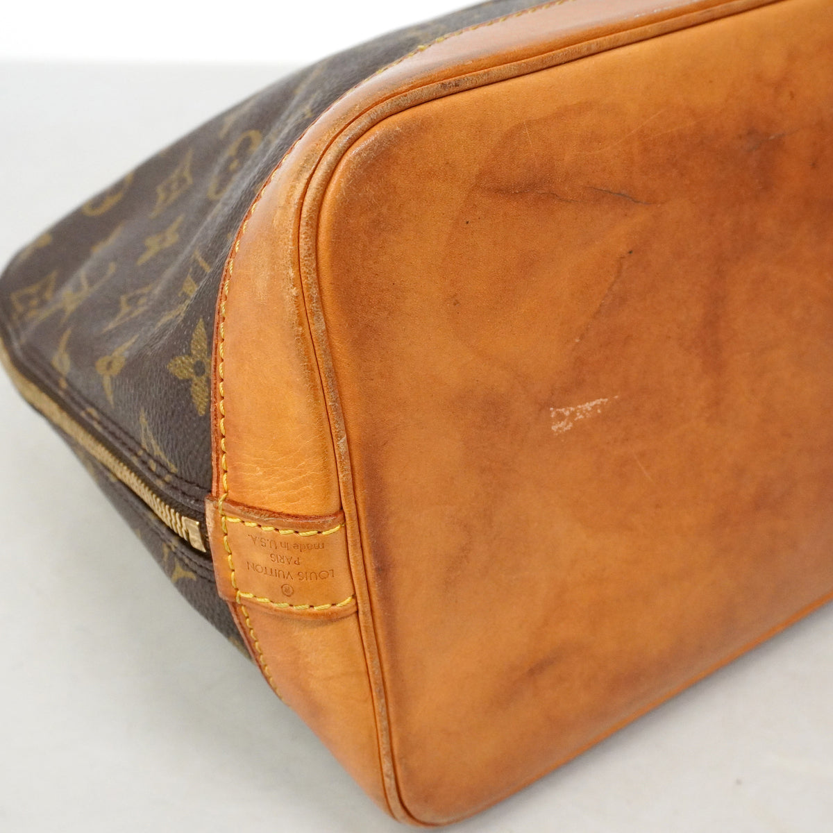 【6ib1486】ルイヴィトン ハンドバッグ モノグラム アルマ M51130 ブラウン【中古】レディース