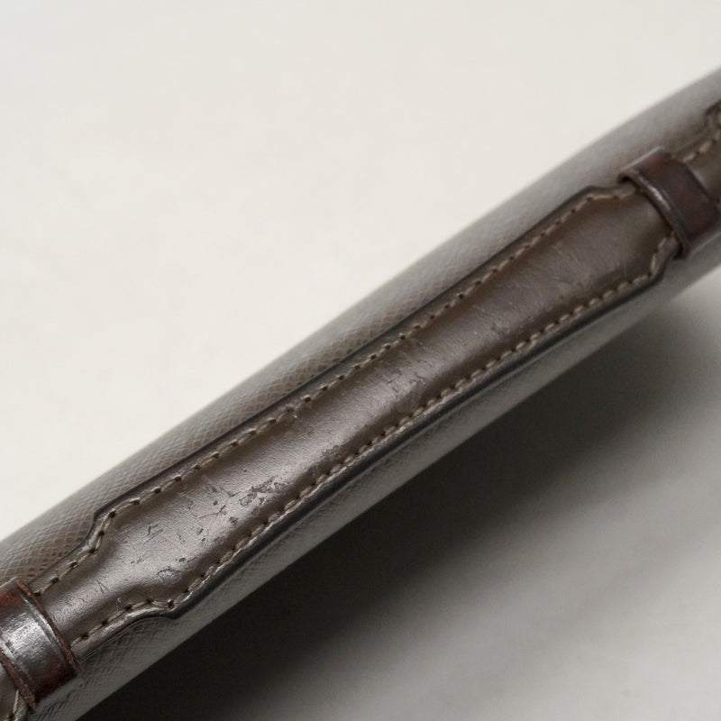 【6ib1493】ルイヴィトン 長財布 タイガ オーガナイザーアトール M30658 グリズリ【中古】メンズ