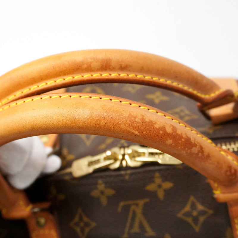 【6ib1512】ルイヴィトン ボストンバッグ モノグラム キーポルバンドリエール60 M41412 ブラウン【中古】メンズ レディース ユニセックス