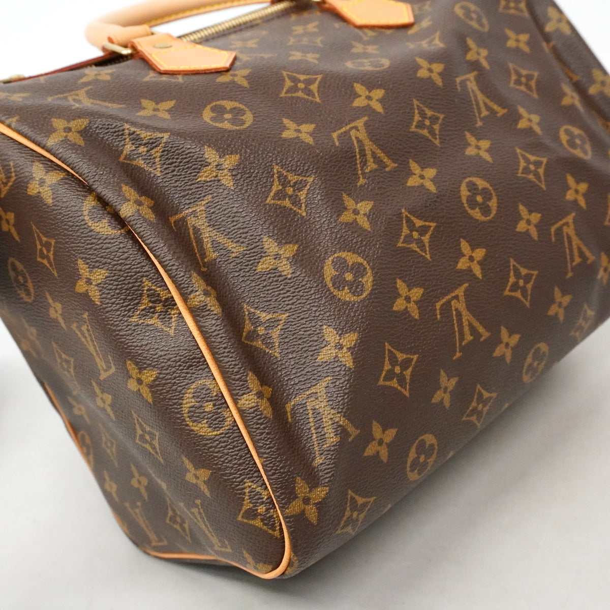 【6ib1514】ルイヴィトン ハンドバッグ モノグラム スピーディ30 M41108 ブラウン【中古】レディース