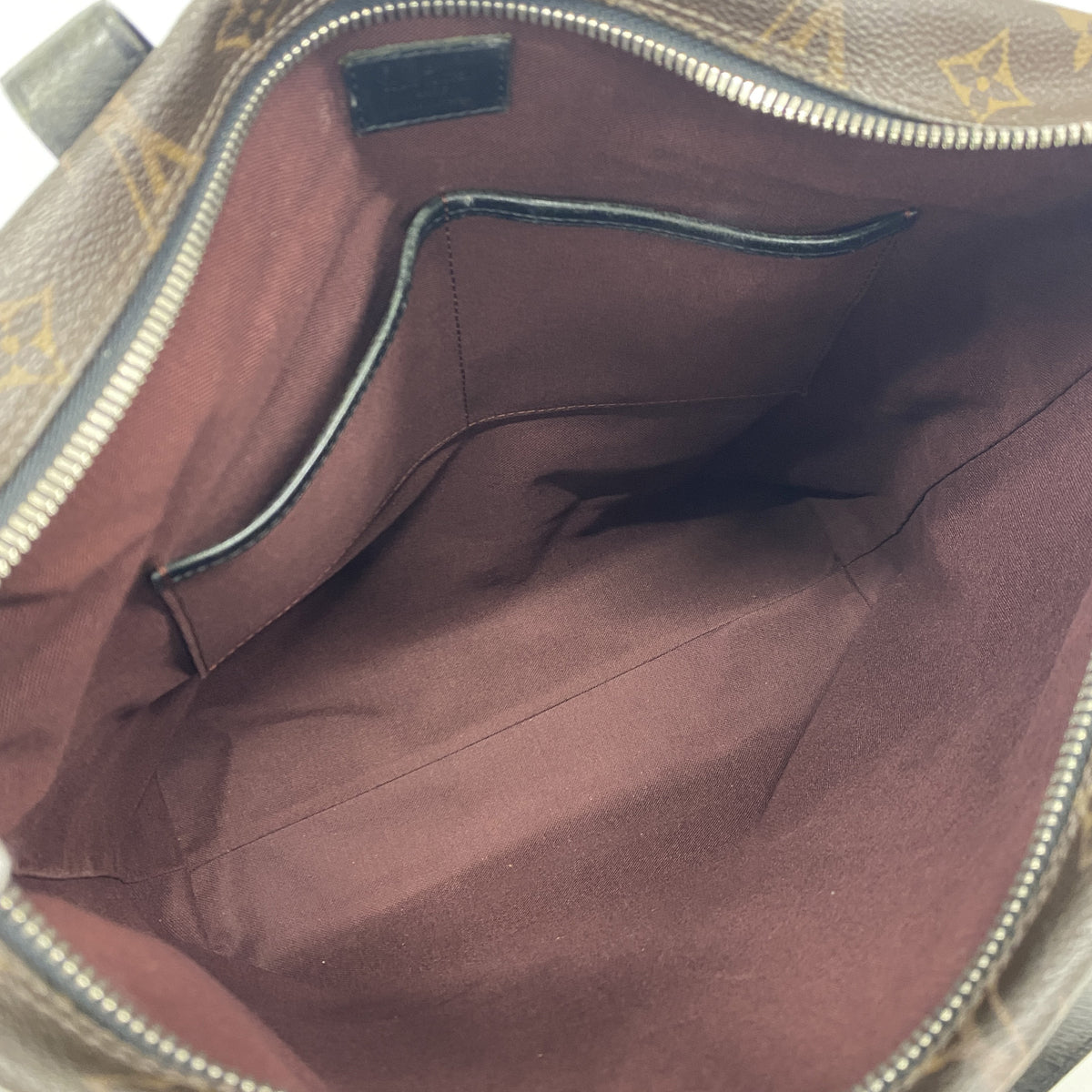 【6ib1520】ルイヴィトン トートバッグ モノグラム・マカサー キタン M40388 ブラウン【中古】メンズ