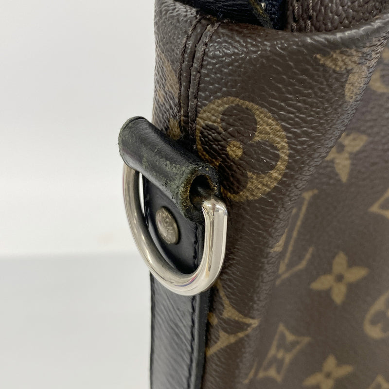 【6ib1520】ルイヴィトン トートバッグ モノグラム・マカサー キタン M40388 ブラウン【中古】メンズ