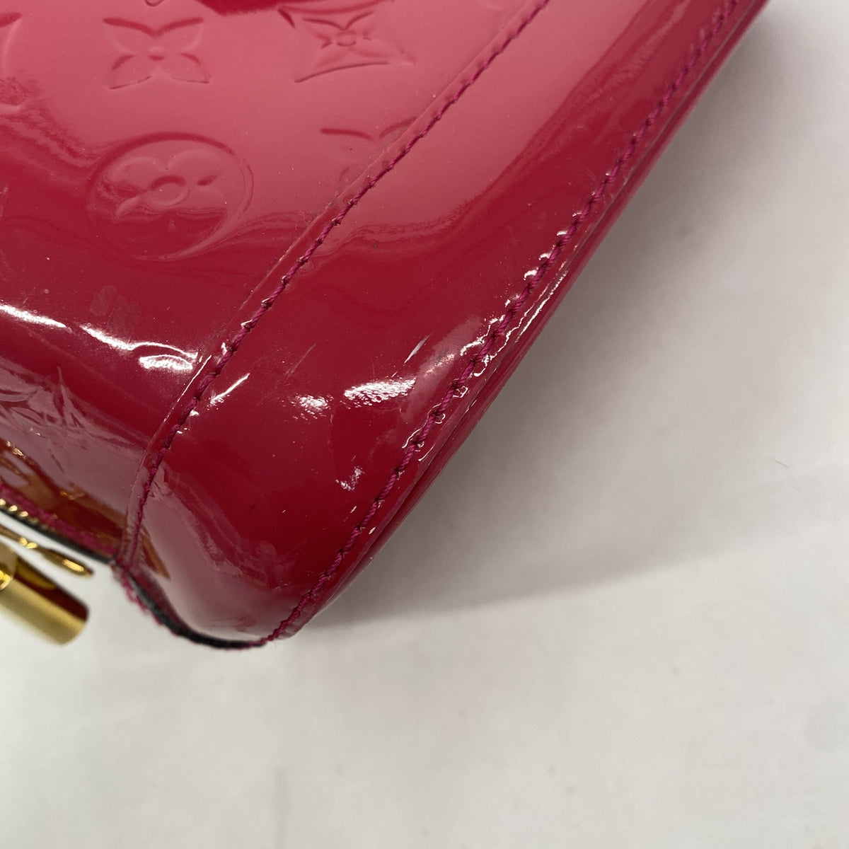 【6ib1521】ルイヴィトン ハンドバッグ ヴェルニ アルマPM M91770 ローズアンディアン【中古】レディース