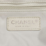 【6ib1528】シャネル ショルダーバッグ パリビアリッツ キャンバス グレー シルバー金具【中古】レディース