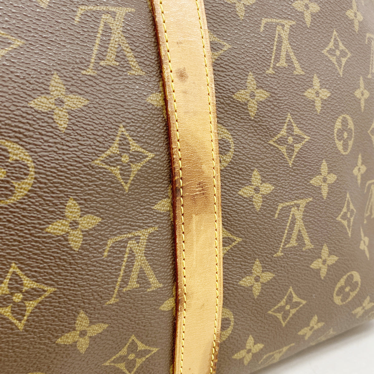 【6ib1529】ルイヴィトン ボストンバッグ モノグラム フラネリー50 M51116 ブラウン【中古】メンズ レディース ユニセックス