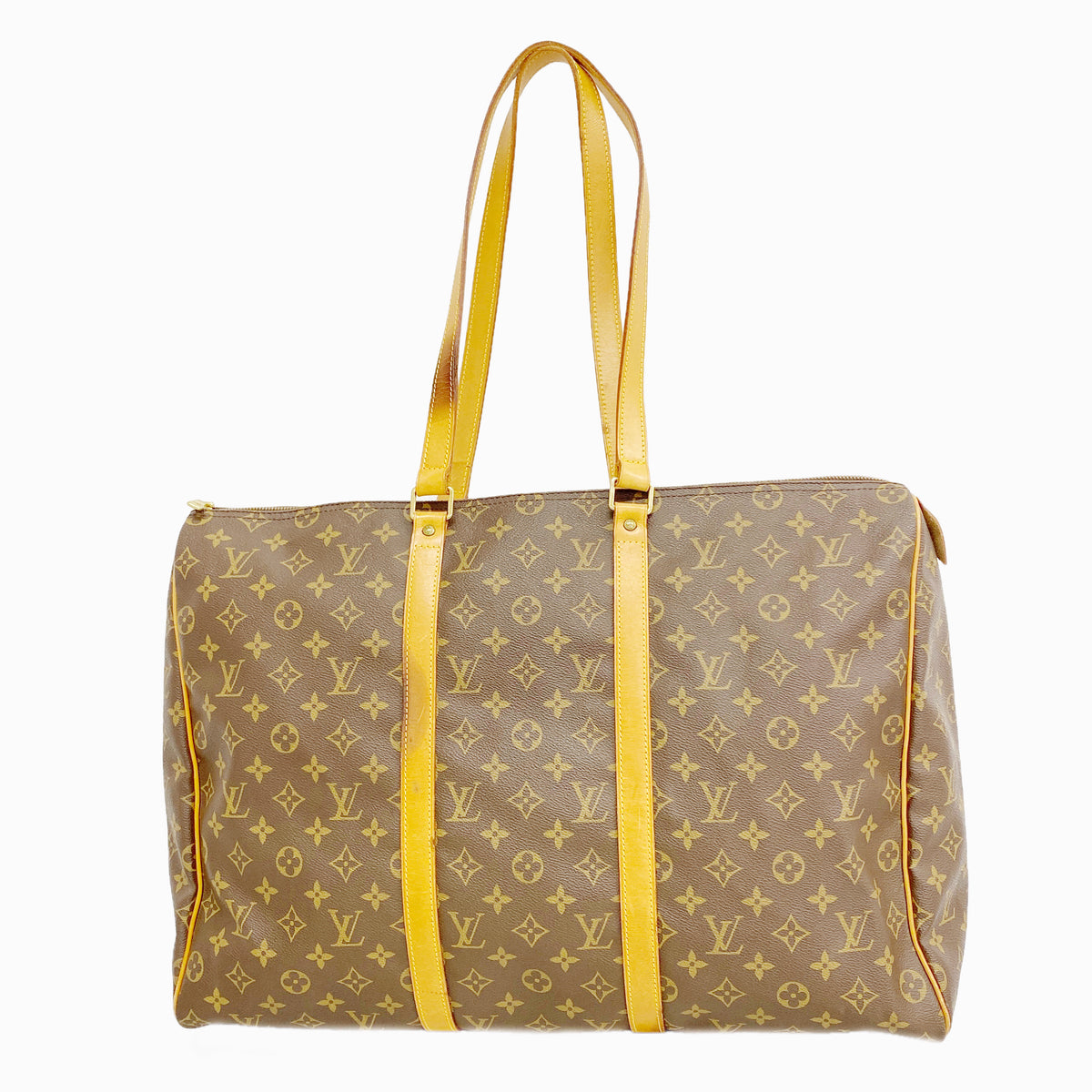 【6ib1529】ルイヴィトン ボストンバッグ モノグラム フラネリー50 M51116 ブラウン【中古】メンズ レディース ユニセックス