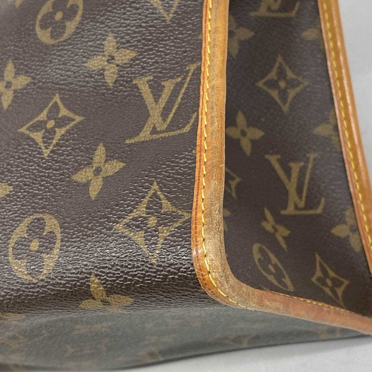 【6ib1552】ルイヴィトン トートバッグ モノグラム ポパンクールオ M40007 ブラウン【中古】レディース