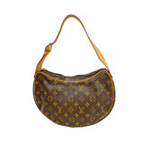 【6ib1553】ルイヴィトン ショルダーバッグ モノグラム クロワッサンMM M51512 ブラウン【中古】レディース