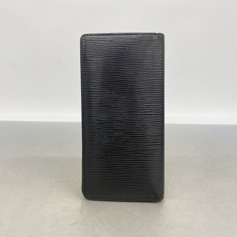 【6ib1556】ルイヴィトン 長財布 エピ ポルトフォイユブラザ M66542 ノワール【中古】メンズ