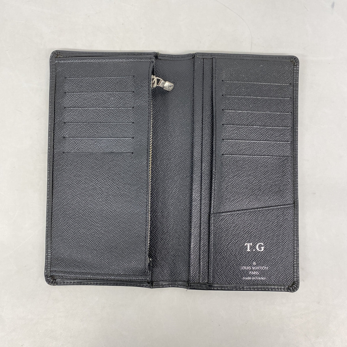 【6ib1556】ルイヴィトン 長財布 エピ ポルトフォイユブラザ M66542 ノワール【中古】メンズ