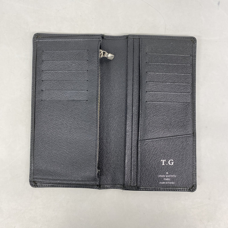 【6ib1556】ルイヴィトン 長財布 エピ ポルトフォイユブラザ M66542 ノワール【中古】メンズ