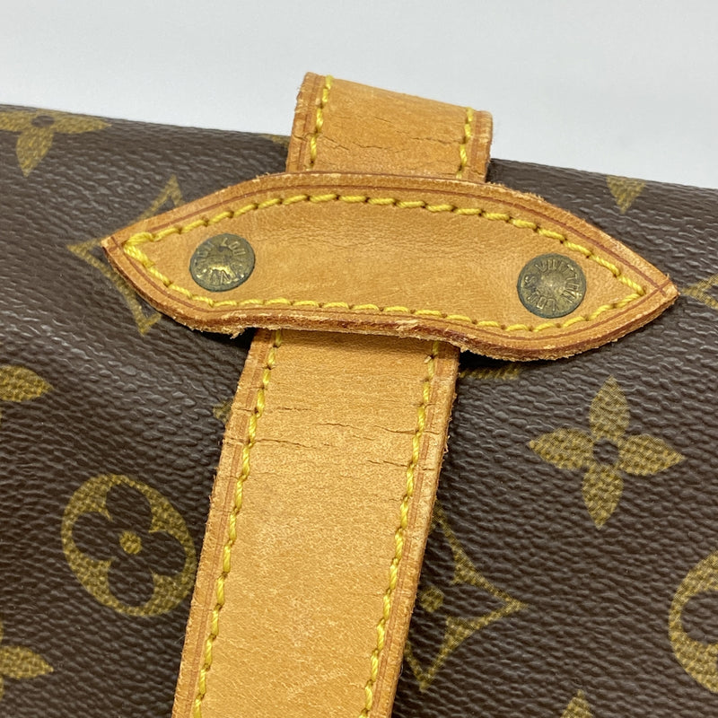【6ib1560】ルイヴィトン ショルダーバッグ モノグラム ソミュール43 M42252 ブラウン【中古】レディース