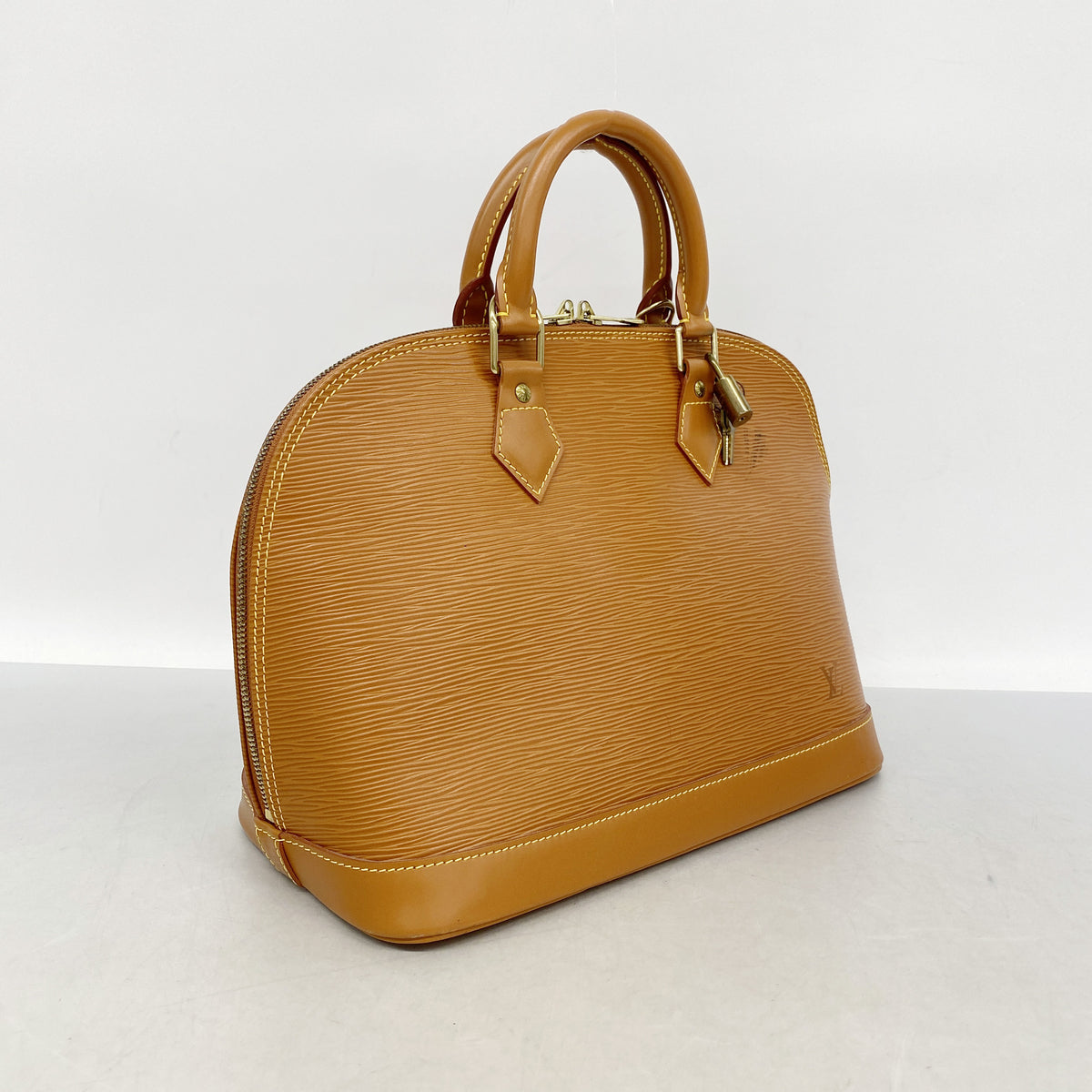 【6ib1572】ルイヴィトン ハンドバッグ エピ アルマ M52148 ジパングゴールド 2wayバッグ【中古】レディース