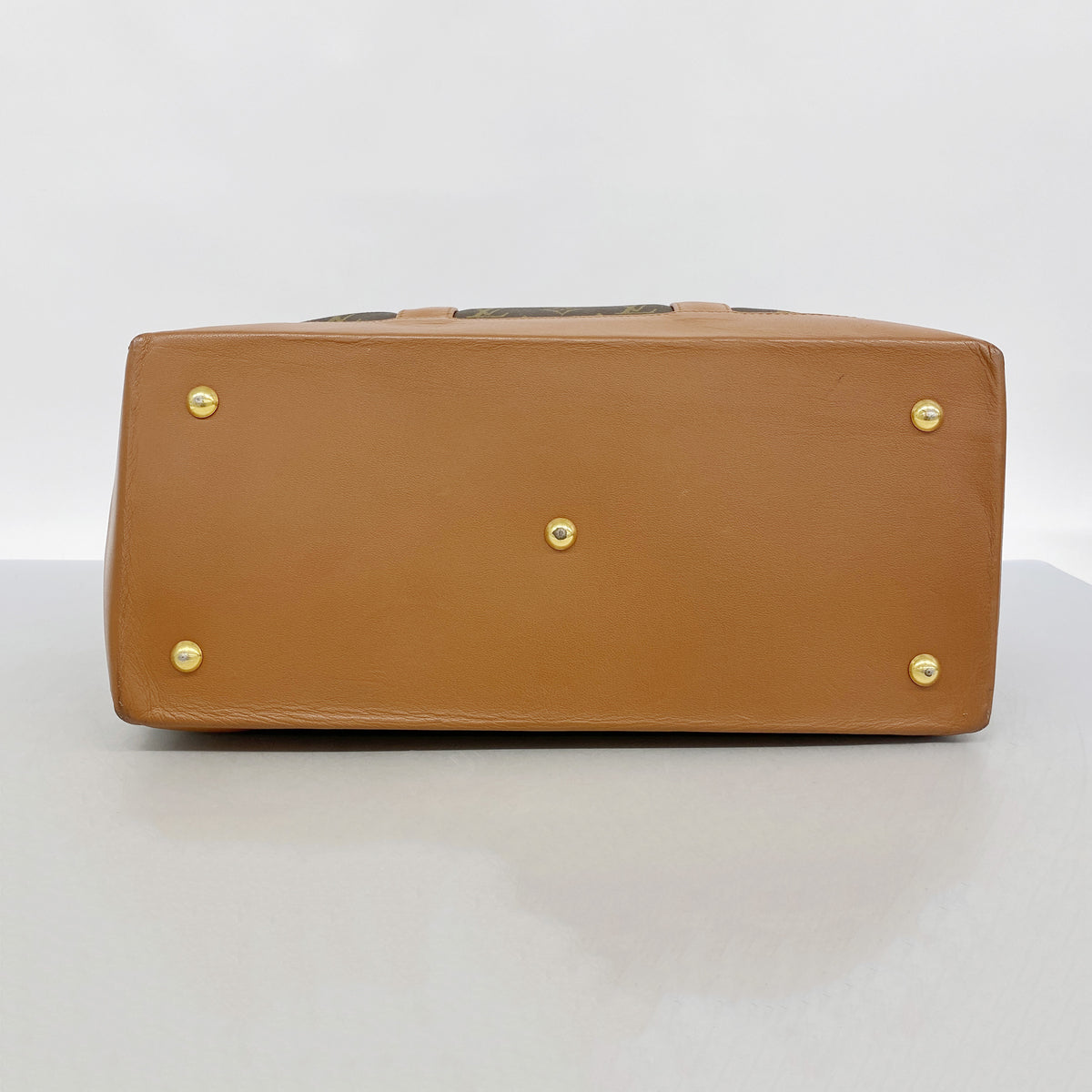 【6ib1592】ルイヴィトン トートバッグ モノグラム サックウィークエンドGM M42420 ブラウン【中古】メンズ