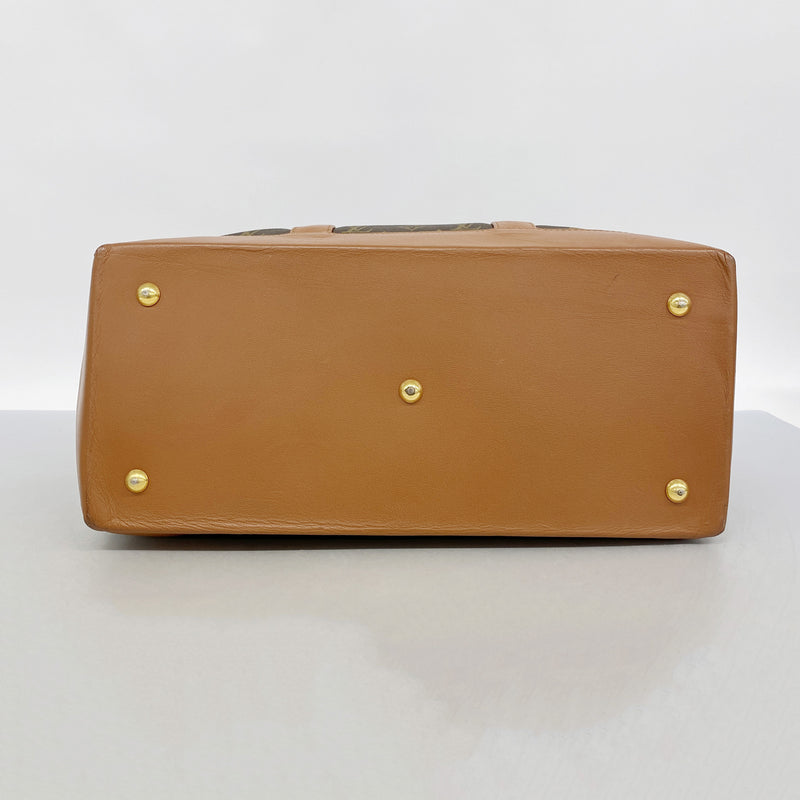 【6ib1592】ルイヴィトン トートバッグ モノグラム サックウィークエンドGM M42420 ブラウン【中古】メンズ