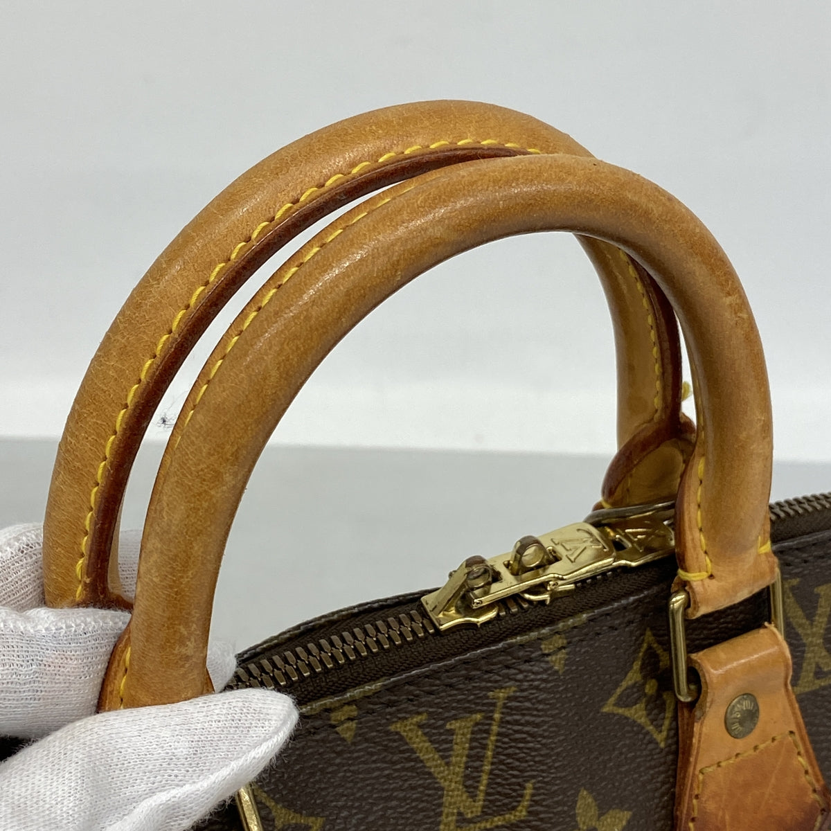 【6ib1593】ルイヴィトン ハンドバッグ モノグラム アルマ M51130 ブラウン【中古】レディース