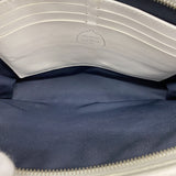 【6ib1595】ルイヴィトン クラッチバッグ モノグラム サイケデリック LV × YK ポシェットヴォワヤージュ M21681 ホワイト ブルー【中古】メンズ