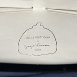 【6ib1595】ルイヴィトン クラッチバッグ モノグラム サイケデリック LV × YK ポシェットヴォワヤージュ M21681 ホワイト ブルー【中古】メンズ