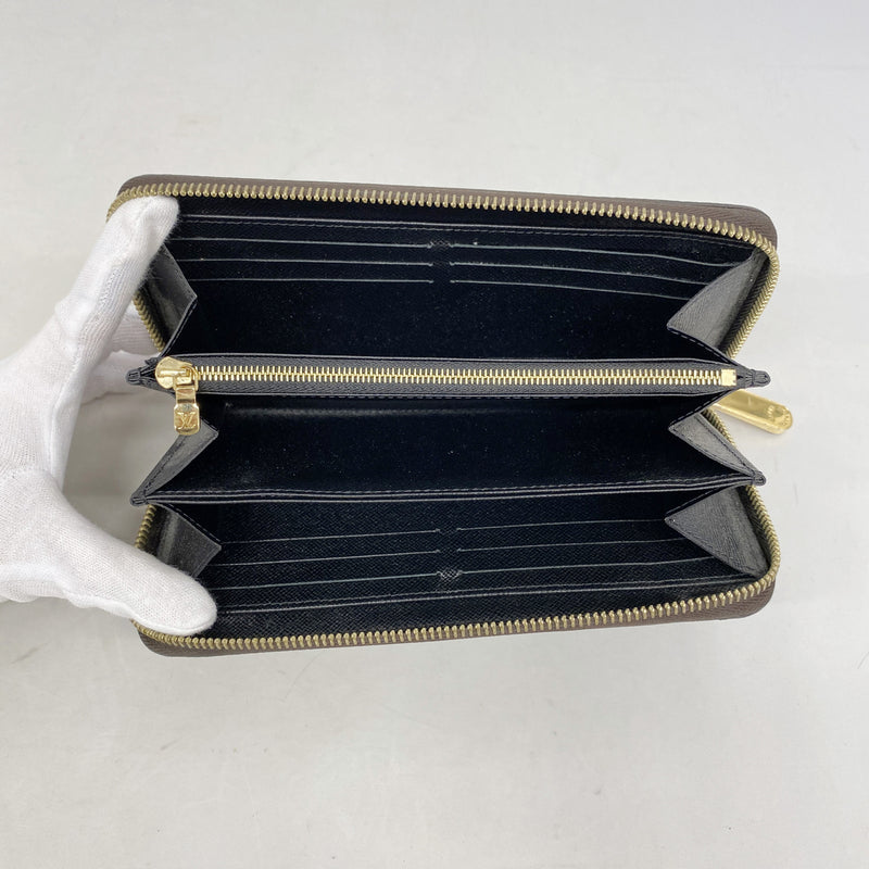 【6ib1596】ルイヴィトン 長財布 モノグラム・リバース ジッピーウォレット M82444 ブラウン【中古】レディース