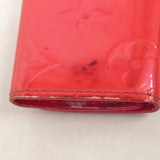 【6ib1617】ルイヴィトン キーケース ヴェルニ ミュルティクレ4 M91252 フューシャピンク【中古】レディース