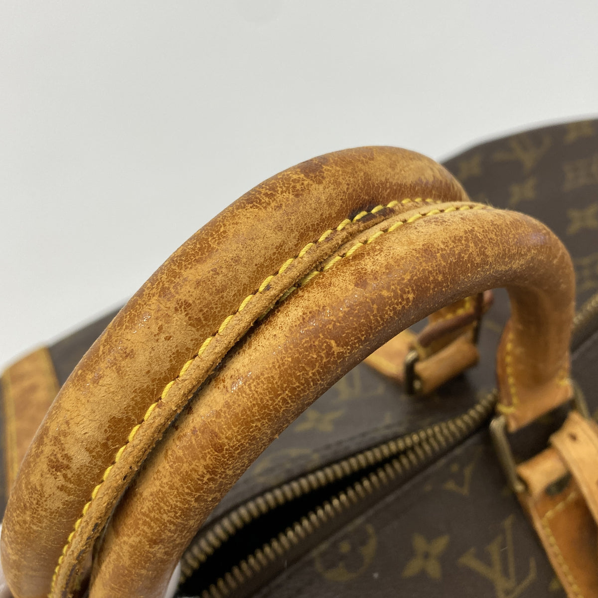 【6ib1621】ルイヴィトン ボストンバッグ モノグラム キーポル50 M41426 ブラウン【中古】メンズ レディース ユニセックス
