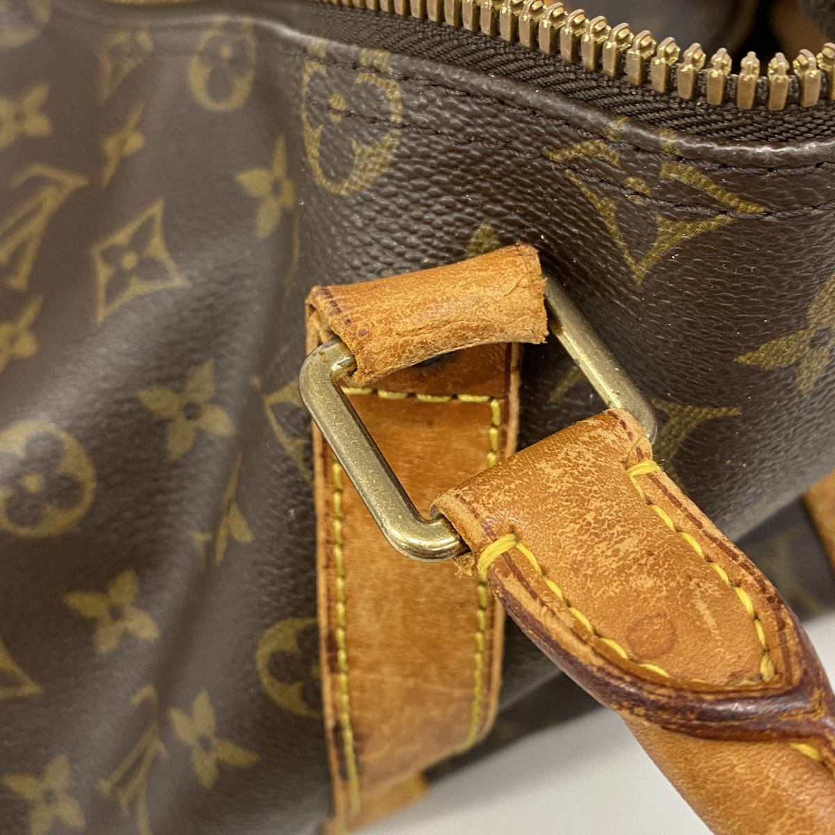 【6ib1621】ルイヴィトン ボストンバッグ モノグラム キーポル50 M41426 ブラウン【中古】メンズ レディース ユニセックス