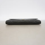 【6ib1633】ルイヴィトン 長財布 モノグラム・アンプラント ポルトフォイユサラ M61182 ノワール【中古】レディース