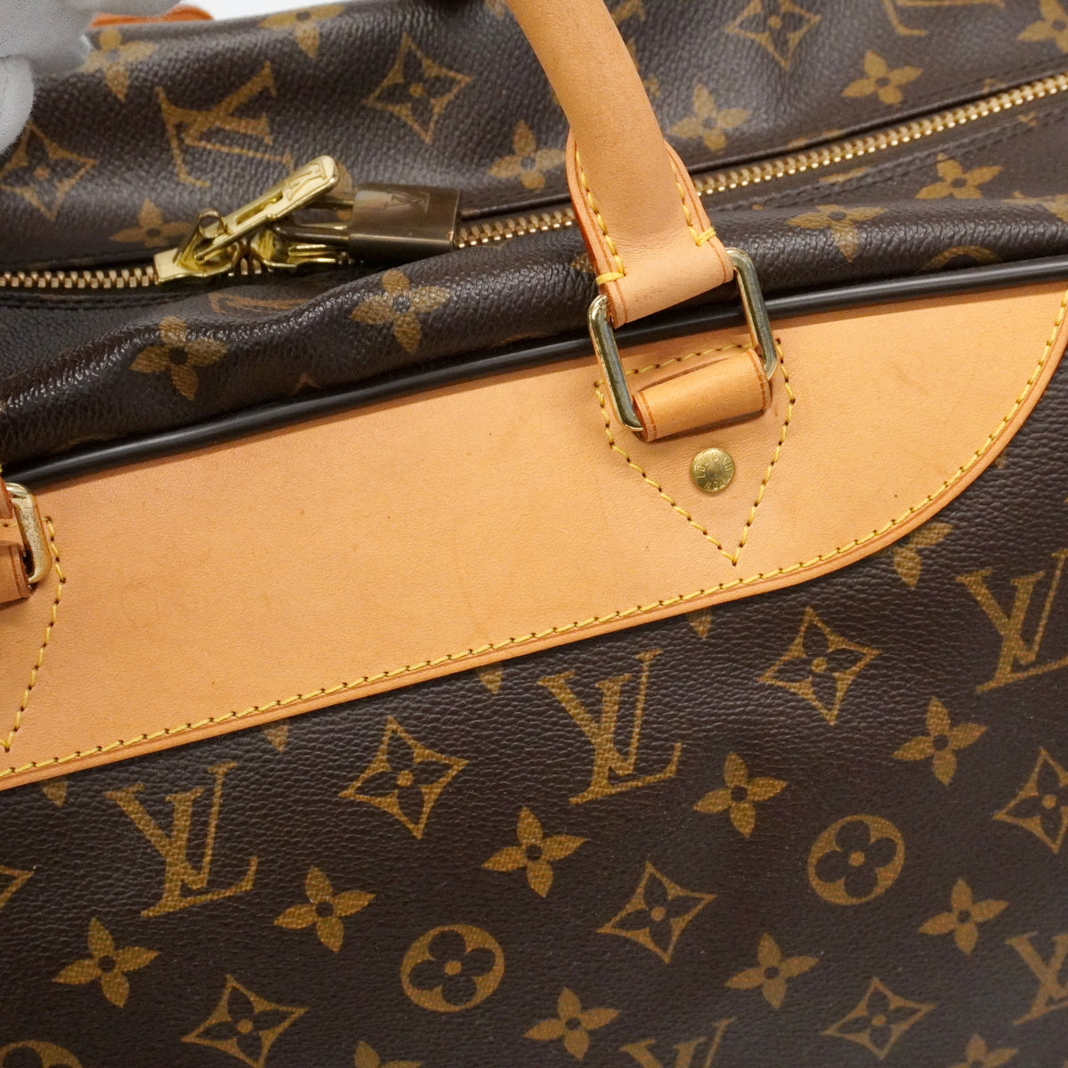 【6ib1638】ルイヴィトン キャリーバッグ モノグラム エオール50 M23204 ブラウン【中古】メンズ レディース ユニセックス