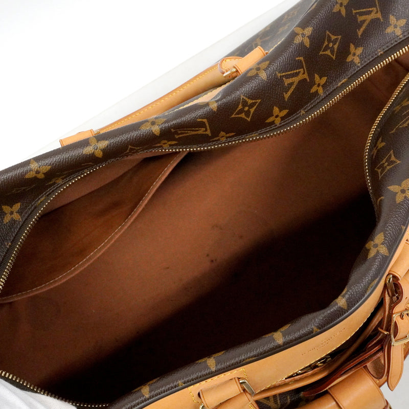 【6ib1638】ルイヴィトン キャリーバッグ モノグラム エオール50 M23204 ブラウン【中古】メンズ レディース ユニセックス