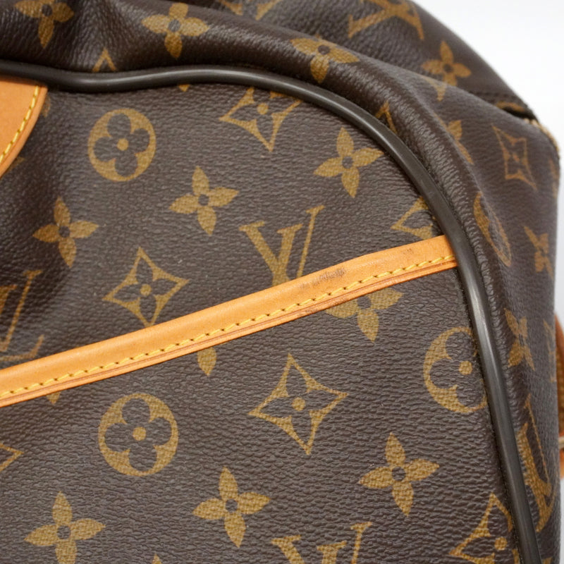 【6ib1638】ルイヴィトン キャリーバッグ モノグラム エオール50 M23204 ブラウン【中古】メンズ レディース ユニセックス