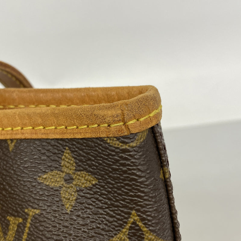 【6ib1647】ルイヴィトン トートバッグ モノグラム バケットPM M42238 ブラウン【中古】レディース